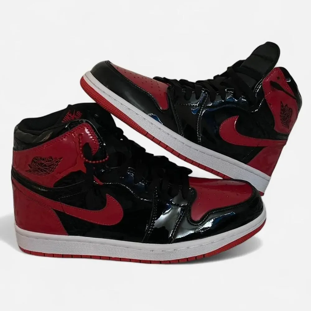 Air jordan 1 Retro High OG Patent Bred - size 10 M / 11.5 W US